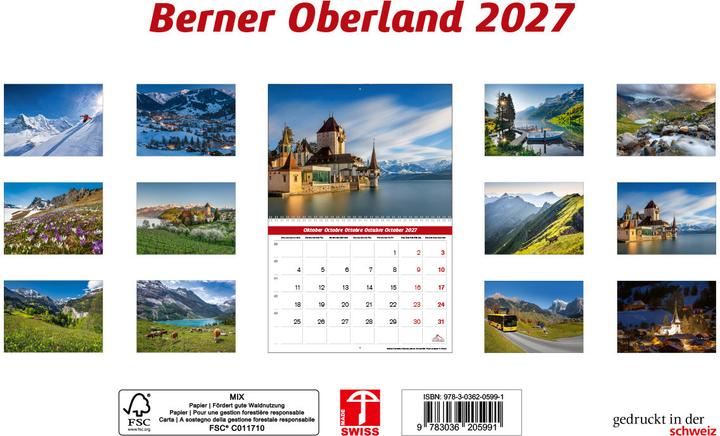 Actual product image Berner Oberland 2027