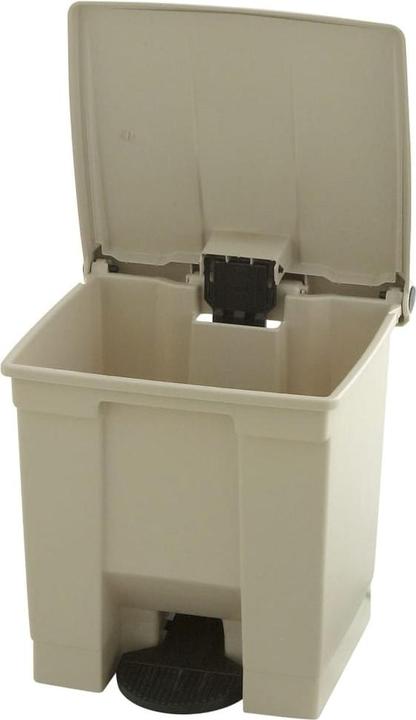 Image du produit Vepa Bins Industrial pedal bin, capacity 30 l, beige. (30 l)