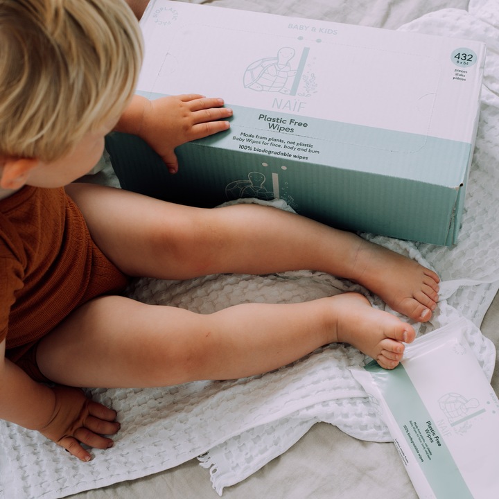 Image du produit Naïf Lingettes humides pour bébé (54 pièce(s))