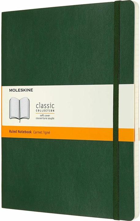 Actual product image Moleskine XL (25 x 19 cm, Lined, Soft cover)