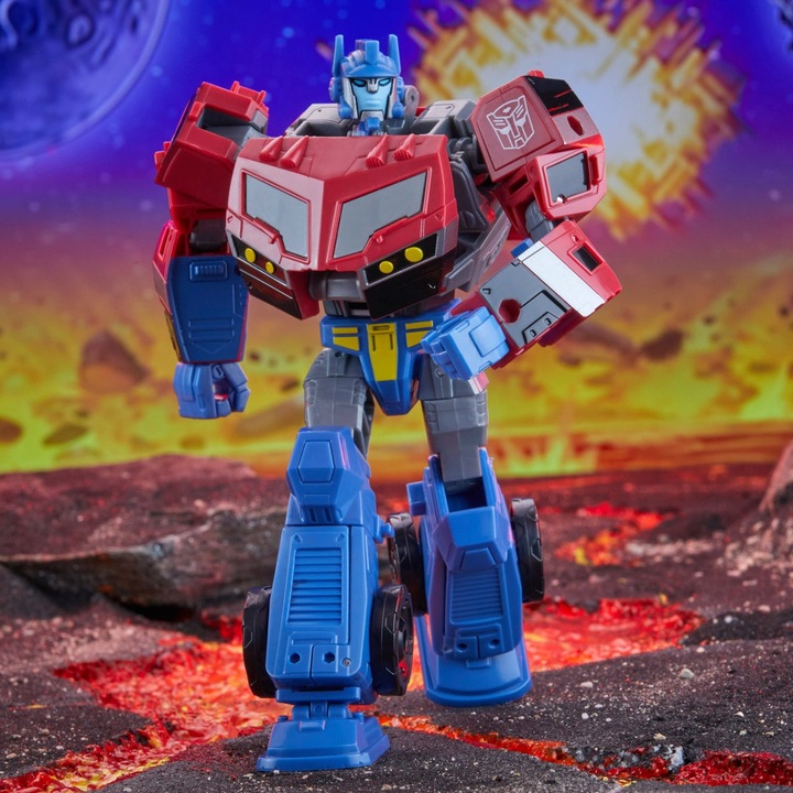 Immagine prodotto Hasbro Transformers Generations Legacy United Voyager Class Action Figure Universo Animato Optimus Prime 1