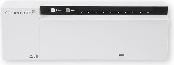 Homematic IP Wired underfloor heating controller - 10-way, 24 V HmIPW-FAL24-C10 153432A0