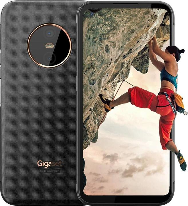 Actual product image Gigaset GX6 Outdoor (128 GB, Titanium Black, 6.60", Dual SIM, 5G)