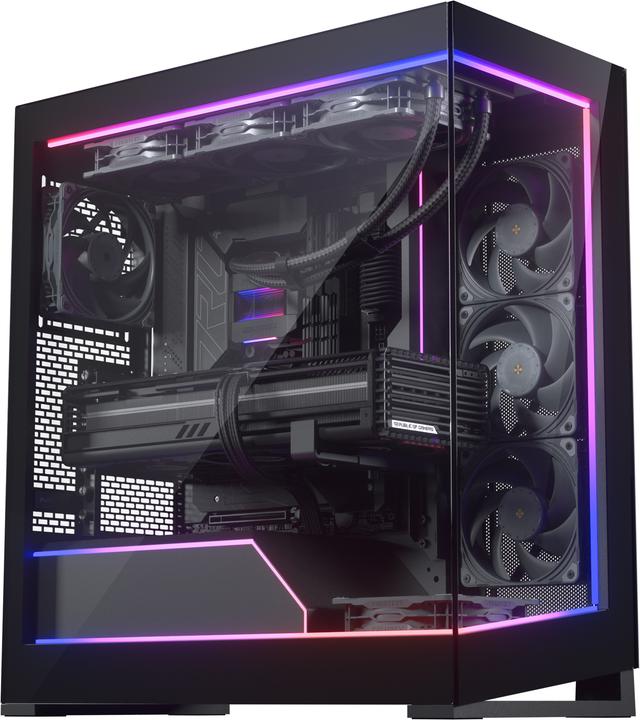 Image du produit Phanteks NV5 Premium DRGB Kit + Power Hub, 3x pour cadre externe, 1x cache-câble pour carte mère - noir