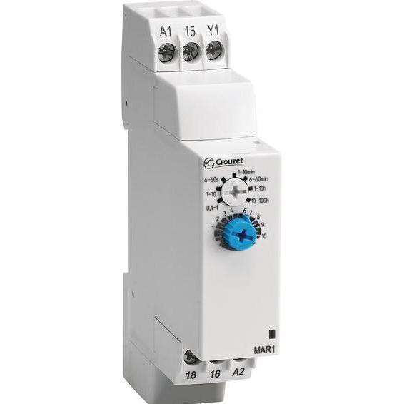 Crouzet Rilascio ritardato del relè del timer, Relais