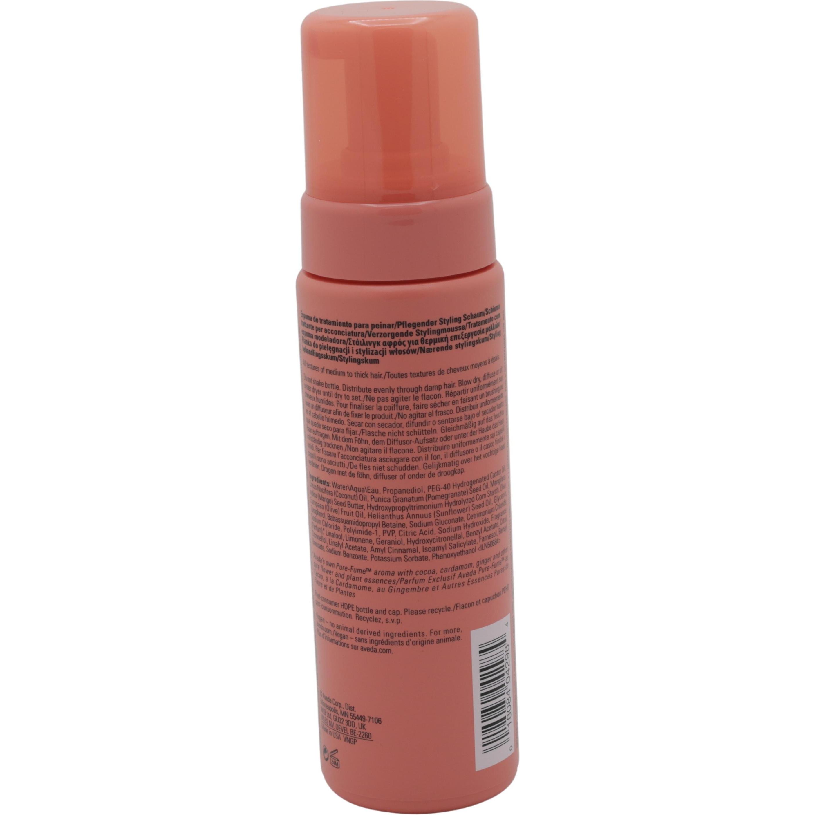 Aveda Donna Mousse Per Capelli, Schiuma Styling Nutripleish (Agente Schiumogeno, 200 Ml)
