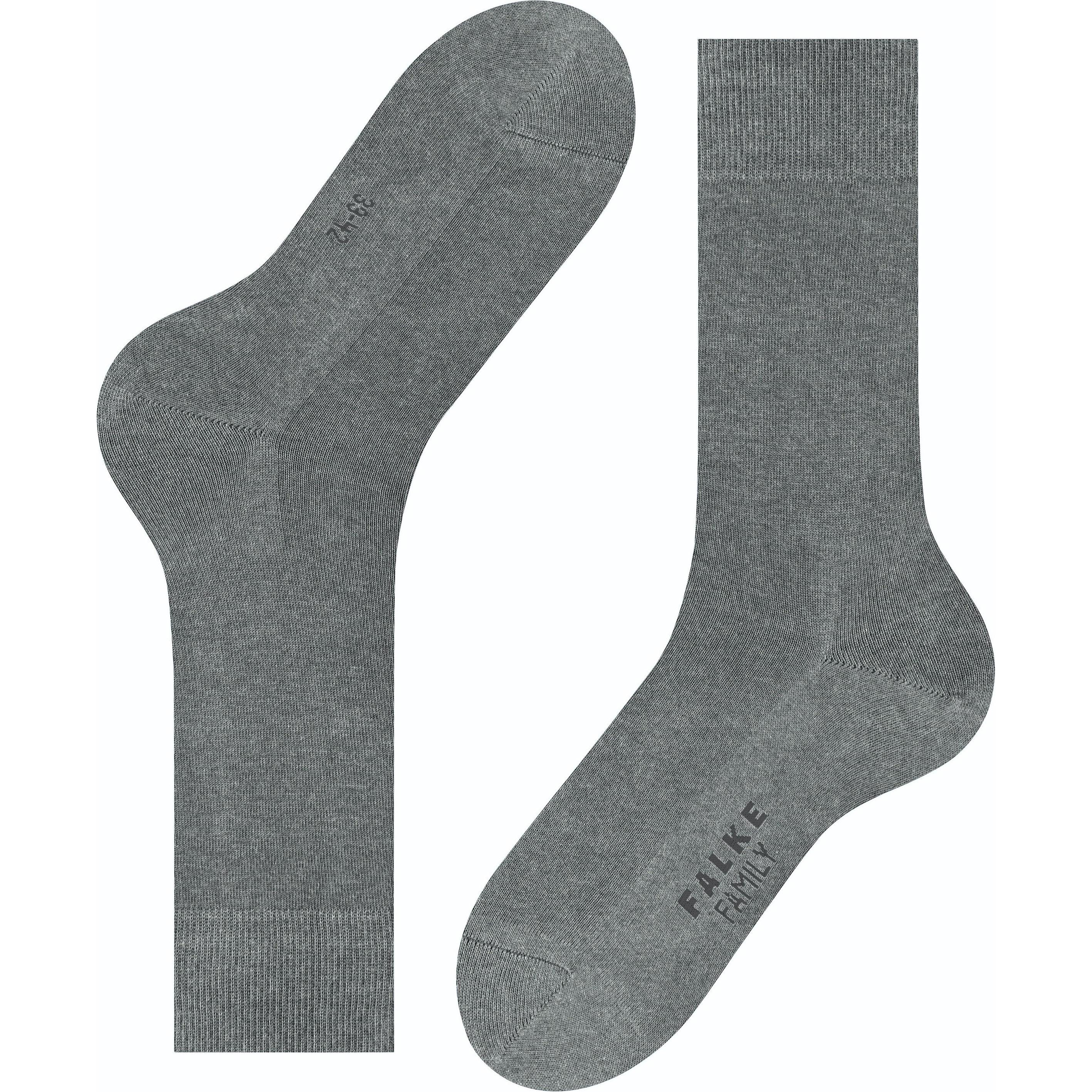Thumbnail - Falke, Herren, Socken, Family SO, Grau, (Einzelpack, 39 - 42)