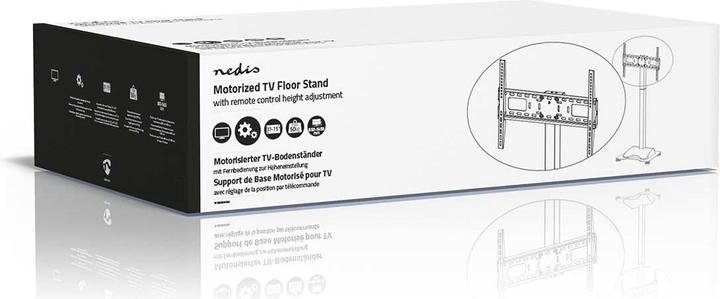 Produktbild Nedis Motorisierte TV-Ständer / 37-75 / maximal unterstützes Bildschirmgewicht: 50 kg / Ständer / H (75", 50 kg)