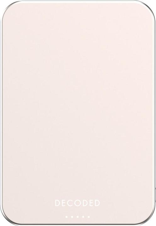 Produktbild Decoded Ultra Slim Qi2 Powerbank 5000 mAh - Desert Gold (5000 mAh)