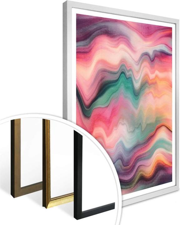 Actual product image Trenddeko Rainbow marble (50 x 60 cm)