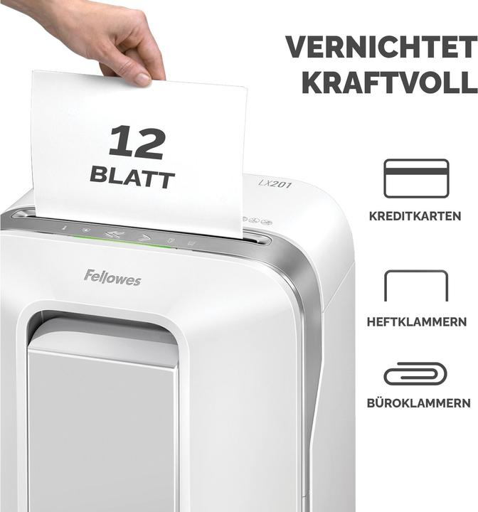 Produktbild Fellowes Powershred LX201 (Microschnitt)
