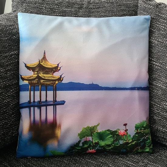 Tinisu, Dekokissen, Kissenbezug Japanische Seepagode - 45cm x 45cm (45 x 45 cm)