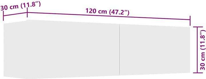 Image du produit VidaXL Jericho (120 x 30 x 30 cm)