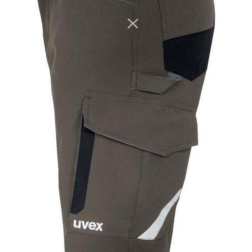 Uvex Safety, Arbeitsjacke, Cargohose uvex suXXeed craft grÃ¼n, khaki 98 (98)