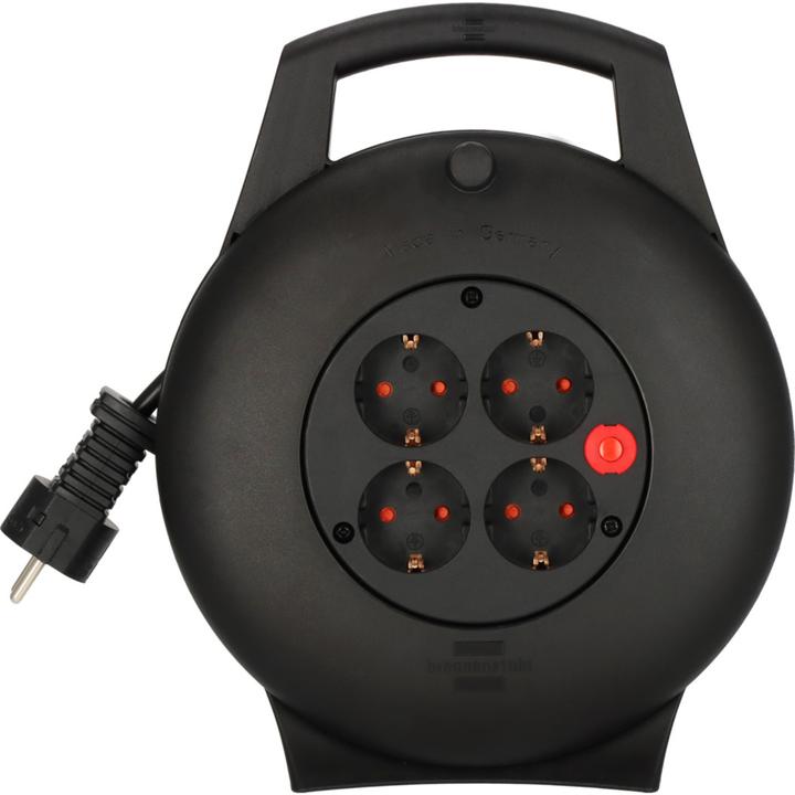 Brennenstuhl Vario Line Kabelbox 4-fach / Mini-Kabeltrommel 10 m (10 m, 1.50 mm²)