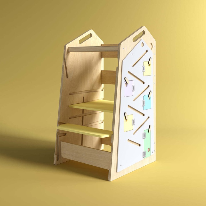 Produktbild Montessori Multifunktionaler Helferturm 5-in-1