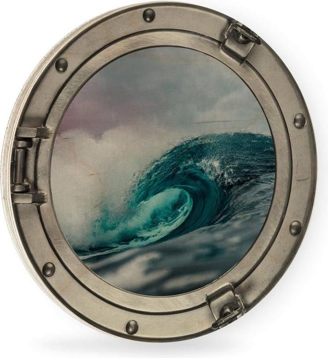 Image du produit Trenddeko Optique 3D - La mer déchaînée (45 x 45 cm)