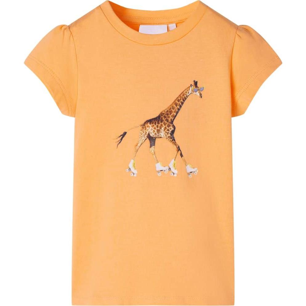 VidaXL, Jungen, Shirt, Jacki, Orange, (92)