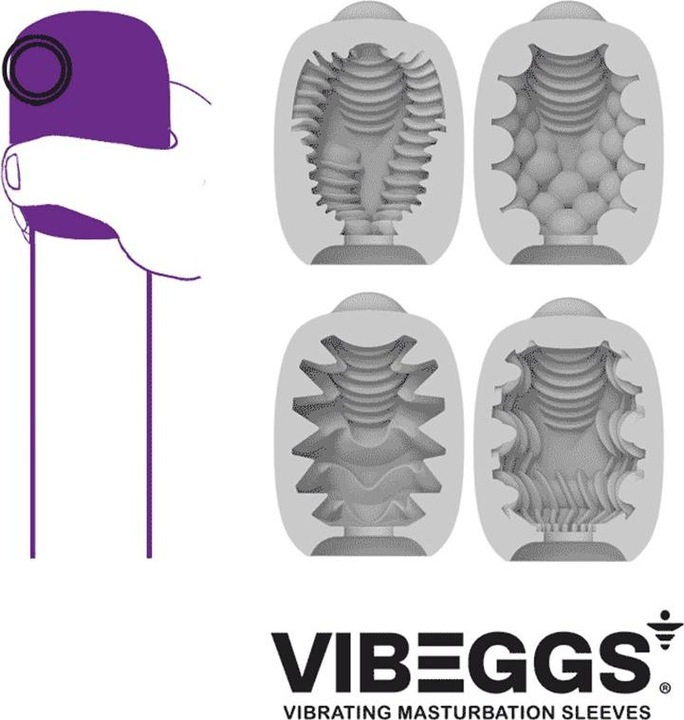 Productafbeelding Vibeggs Vibrerende masturbatiehuls