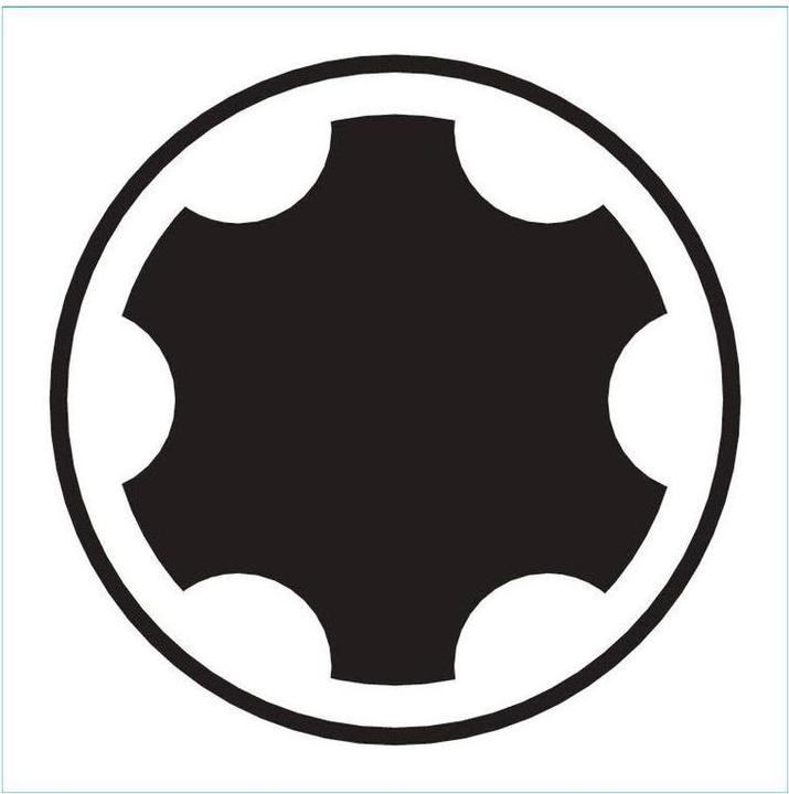 Actual product image PB Swiss Tools Torx blade (Hexagon socket TX M8)