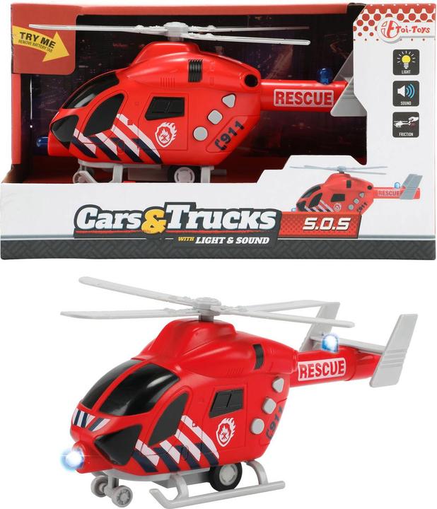 Actual product image Toi-Toys Brandweer Helicopter with Light and Geluid