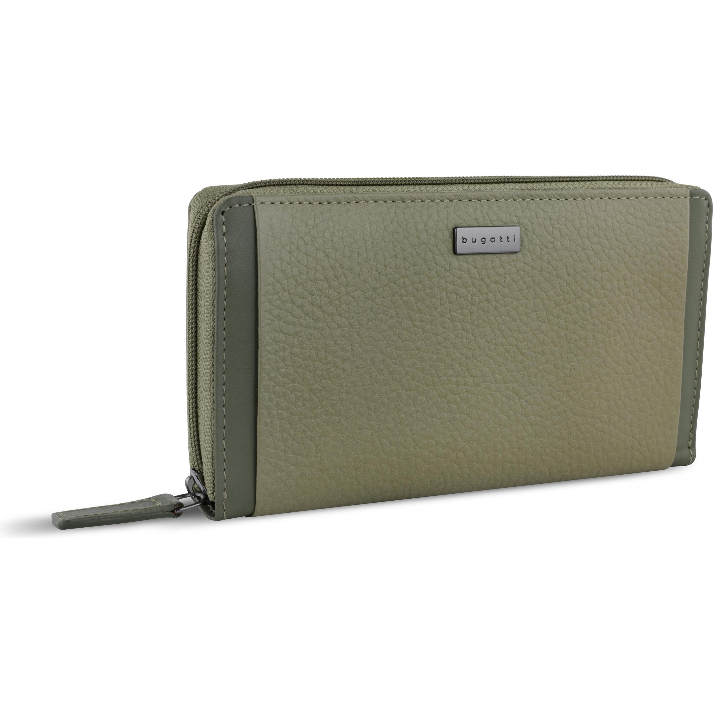Thumbnail - Bugatti, Damen, Portemonnaie, Geldbörse SINA, Grün