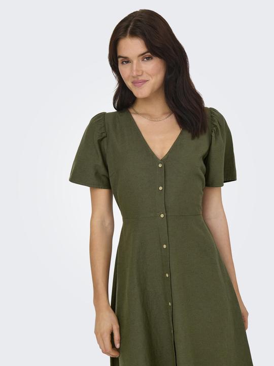 Image du produit Only Onlvita Life Linen S/S Short Dress Wvn (S)