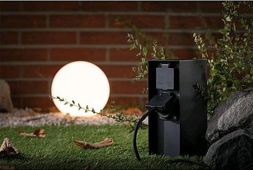 Actual product image Paulmann Rio socket column