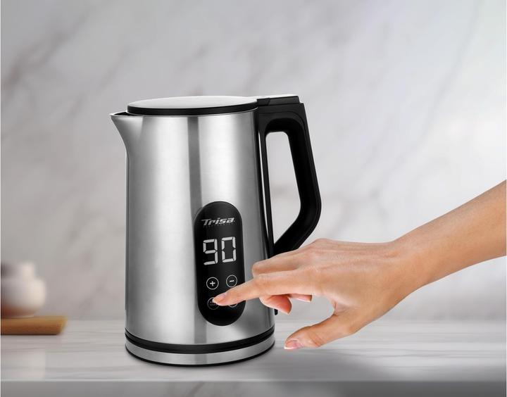 Immagine prodotto Trisa Bollitore digitale da 1,7 l, argento (1.70 l)