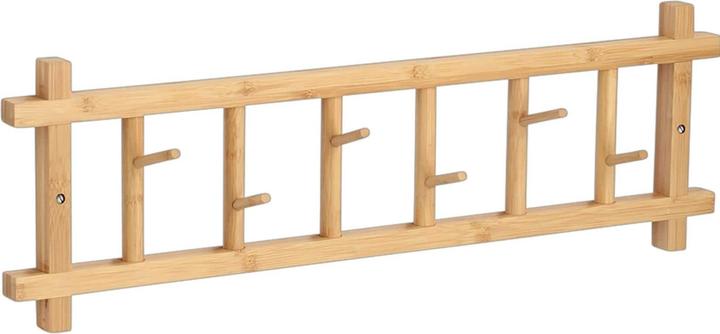 Zeller Present Wandgarderobe Bambus 68x22 cm