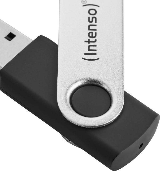 Image du produit Intenso USB 64GB OFFICE LINE 3.2 Gen1 Silver-Black (64 Go, USB-A)