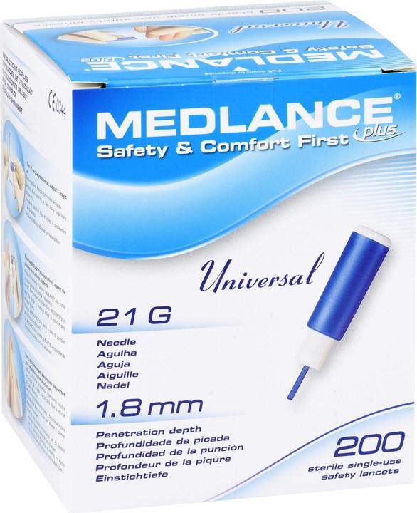 Actual product image Medlance Universal safety lancets