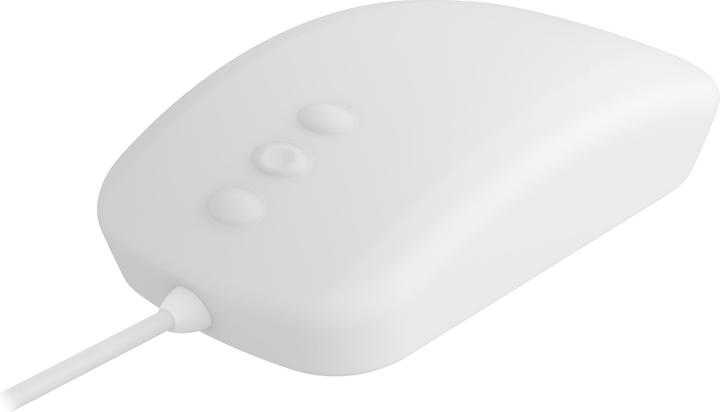 Actual product image CHERRY ACTIVE KEY MMS AK-PMH3 Corded 3-Button Scroll white (Cable)