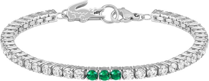 Lacoste - Dazzling tennis bracelet for women Duchess 2040278 (16.50 cm, Stainless steel)