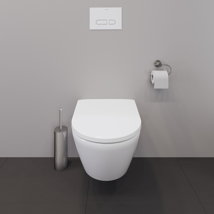 Image du produit Duravit Siège WC D-NEO Scharn ES avec abaissement automatique blanc