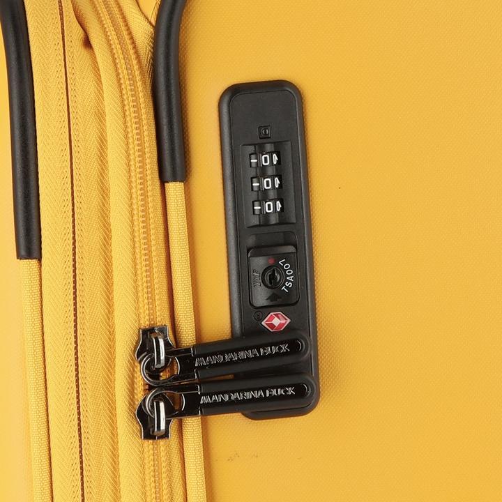 Produktbild Mandarina Duck Eco Coated 4 Rollen Trolley L 78 cm mit Dehnfalte (103.50 l)