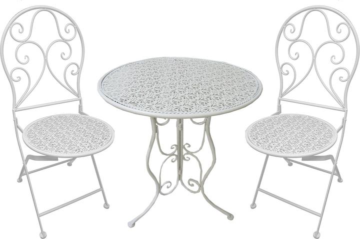 Actual product image HTI-Living Essgruppe 3-teilig Lani Weiss