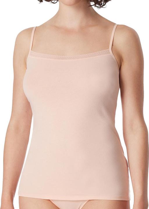 Produktbild Schiesser 2er Pack Cotton Lace Spaghetti Top (42, 2er Pack)