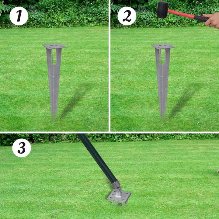 Produktbild vidaXL Maschendrahtzaun