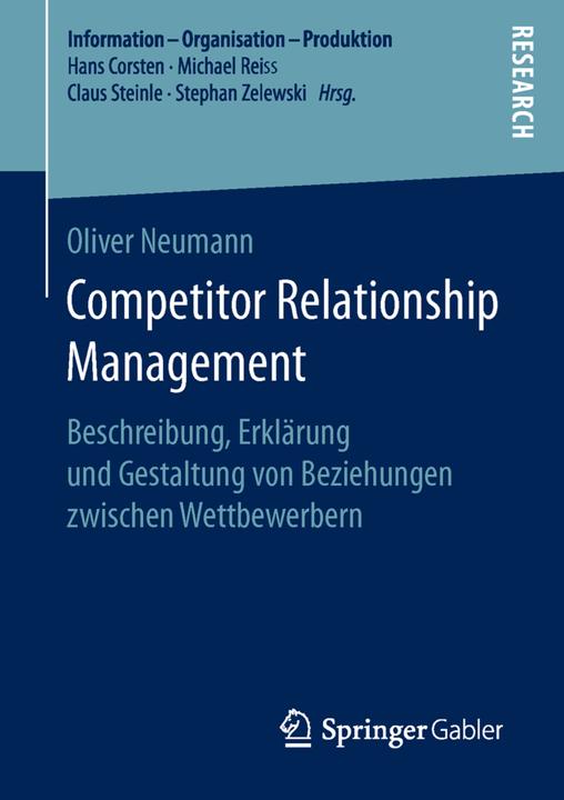 Produktbild Competitor Relationship Management (Deutsch, Oliver Neumann, 2016)