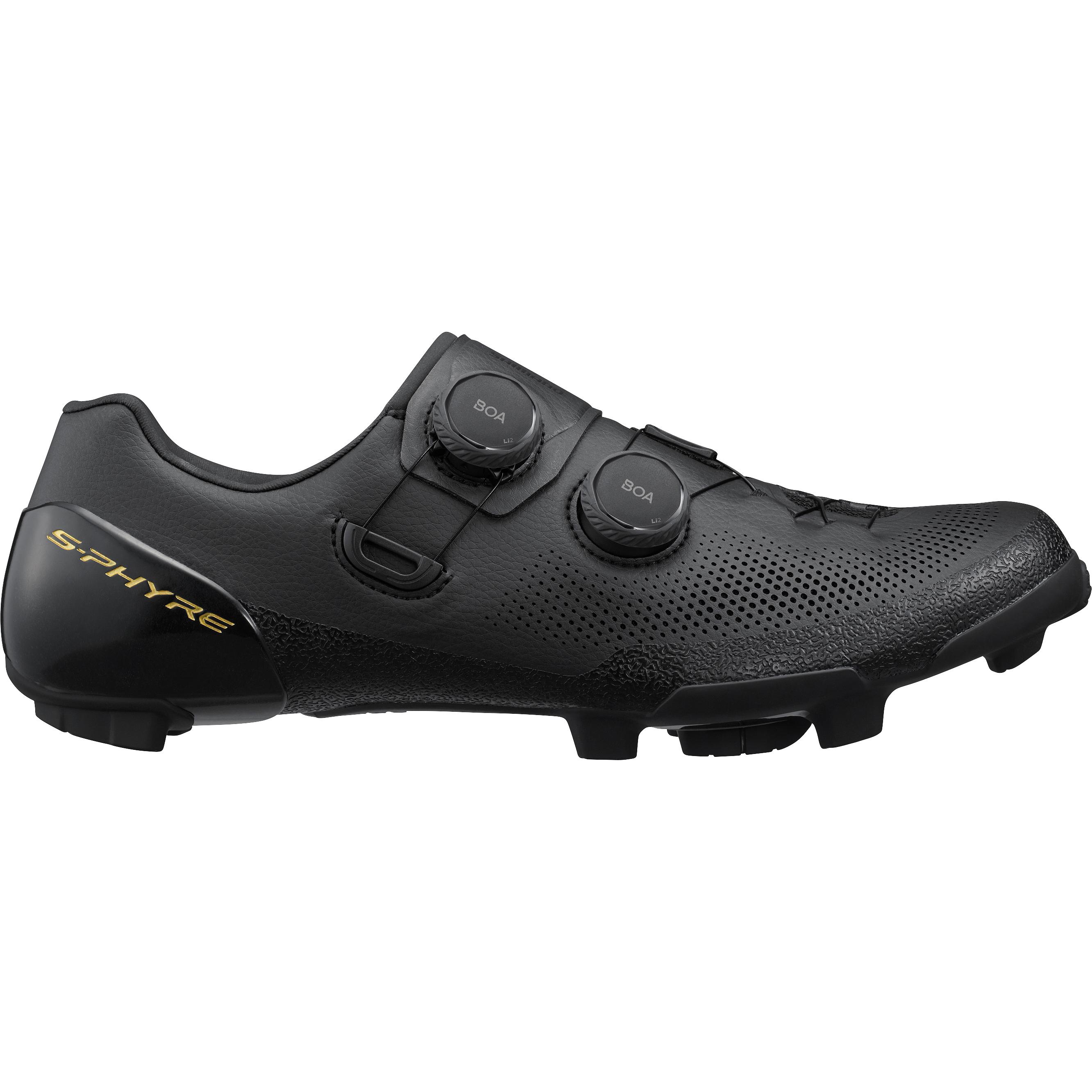 Shimano, Uomini, Scarpe da ciclismo, Men Gravel SH-RX9 S-PHYRE Schuh SPD (48), Nero
