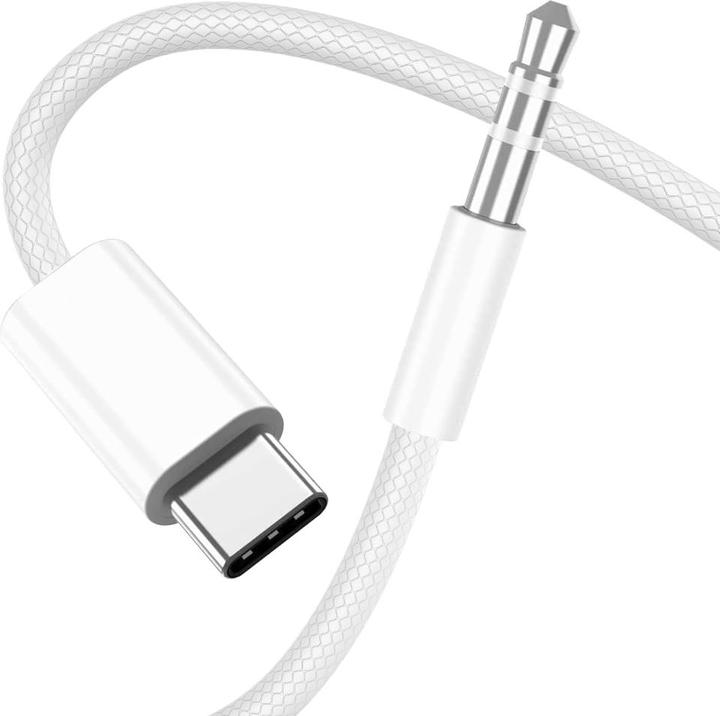 PowerGuard C-to-Aux-Plug USB Type C vers jack 3.5mm AUX Câble audio (USB Type C, Jack 3.5mm)