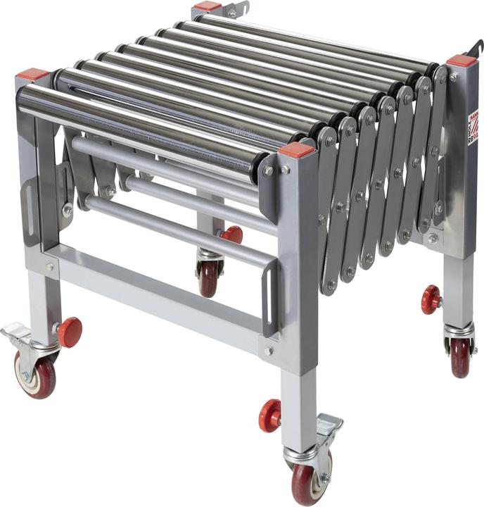 Holzmann Rollbahn ausziehbar 9 Rollen / 130 Kg (50 cm, 50 cm)