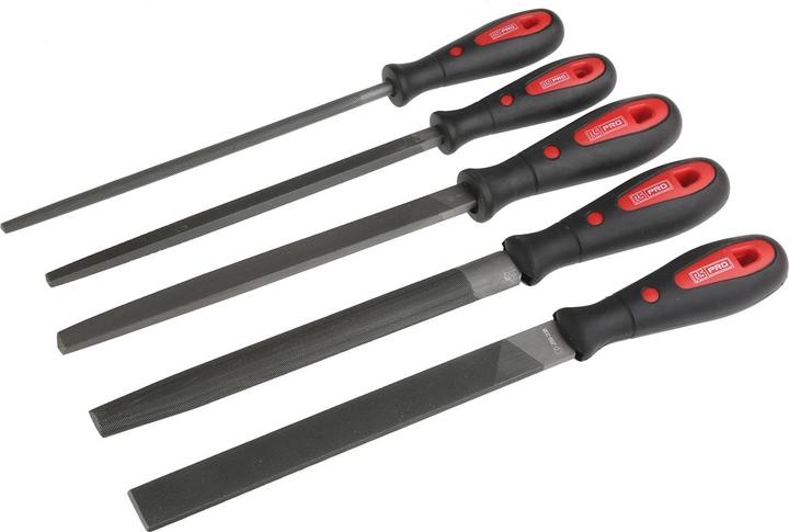 Actual product image RS PRO 5 Piece File Set Second Cut (200 mm)