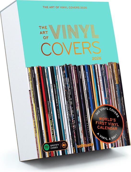 Produktbild Seltmann The Art of Vinyl Covers 2026 (11.5 x 16 cm)