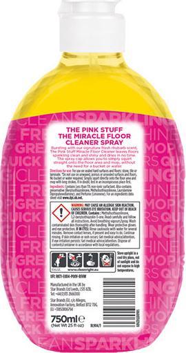 Actual product image The Pink Stuff Floor cleaner