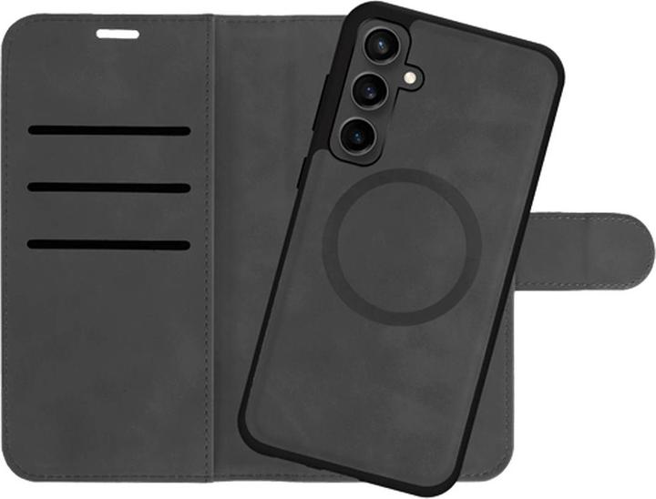Image du produit Just in Case Uitneembare Pu-Leather Book Housse Noir (Samsung Galaxy S24)