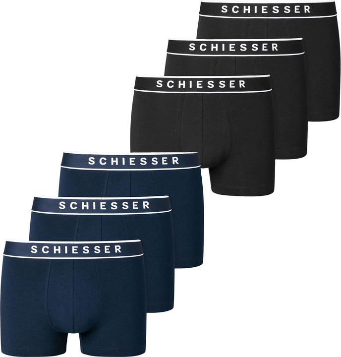 Immagine prodotto Schiesser Boxer retrò 95/5 cotone organico (M, confezione da 6)