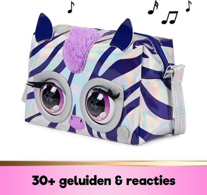 Productafbeelding Spin Master Purse Pets - Metallic Magic - Zebra (6066464)