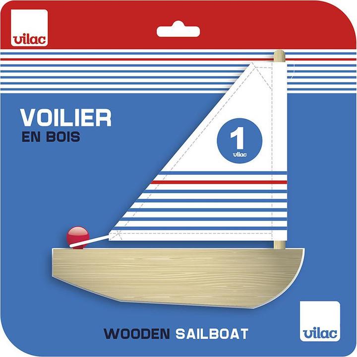 Produktbild Vilac Kleines Seegelboot aus Holz